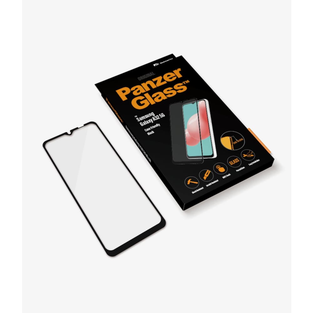 Panzer Glass Screen Protector for Samsung Galaxy A32 5G - Black - Accessories