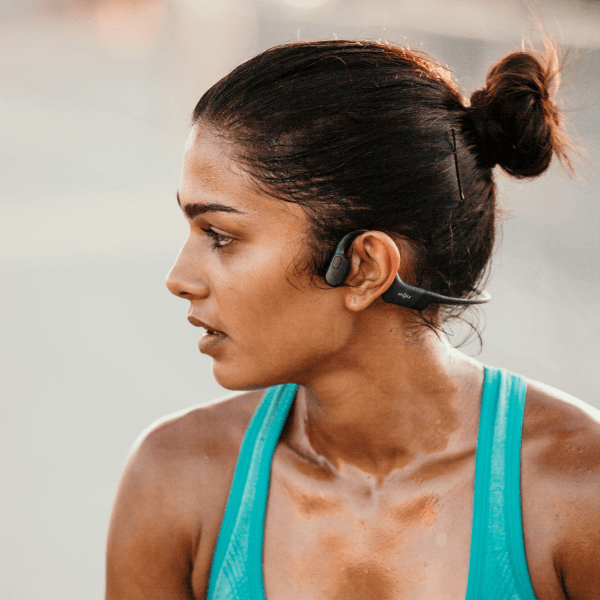 Shokz OpenRun Bone Conduction Open Ear Endurance Headphones