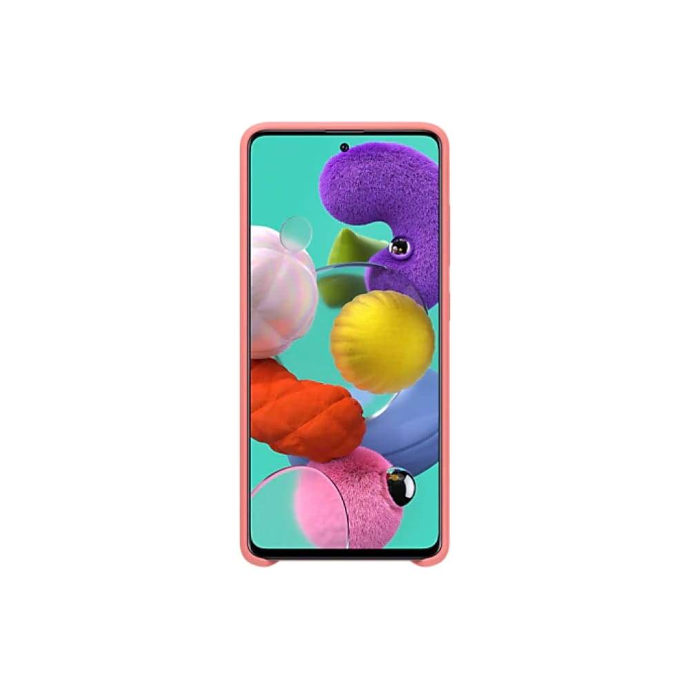 Samsung Galaxy A51 Silicone Cover - Pink - Accessories