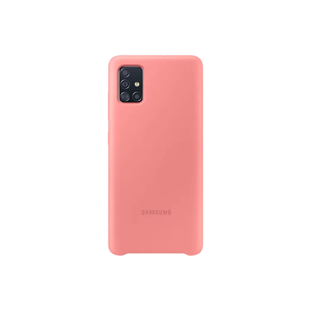 Samsung Galaxy A51 Silicone Cover - Pink - Accessories