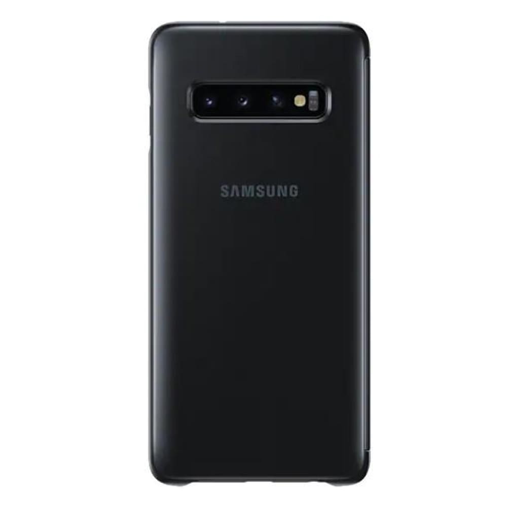 Samsung Galaxy Note 10 Clear View Cover Case - Black - Accessories