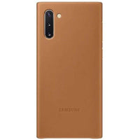 Thumbnail for Samsung Galaxy Note 10 Leather Cover - Brown - Accessories