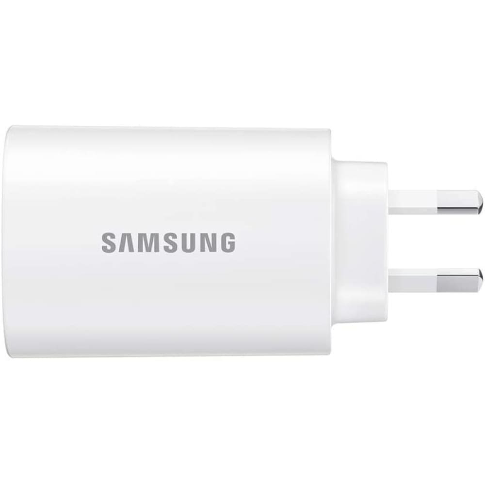 Samsung USB-A Duo 2 x 15W AC Charger - No Cable - White - Accessories