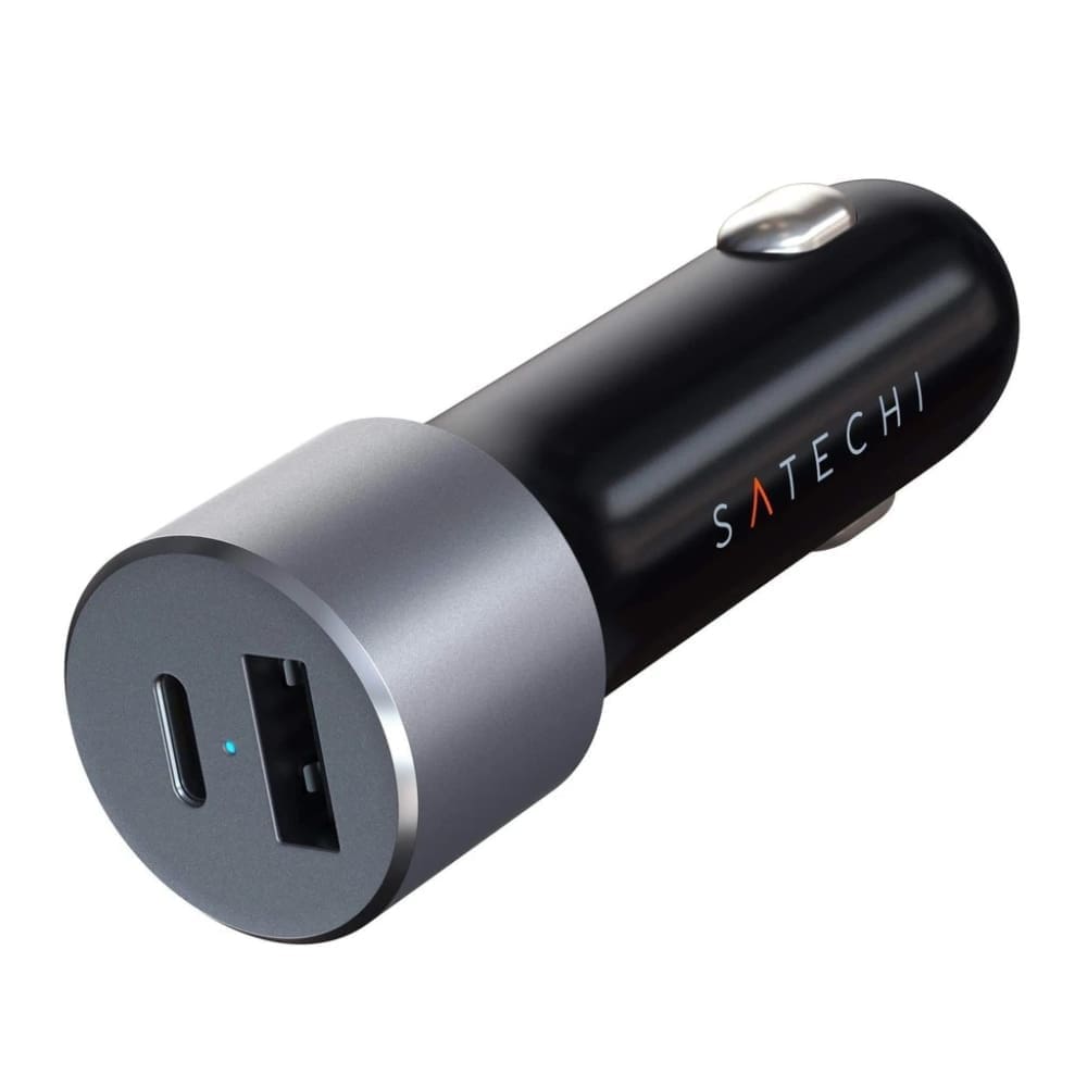 Satechi 72W USB-C PD Car Charger (Space Grey) - Accessories