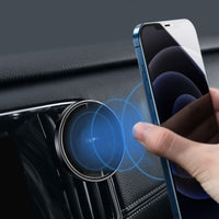 Thumbnail for Baseus Magnetic Car Mount for Dashboards and Air Outlets (iPhone 12 and 13) - Black