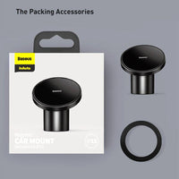 Thumbnail for Baseus Magnetic Car Mount for Dashboards and Air Outlets (iPhone 12 and 13) - Black