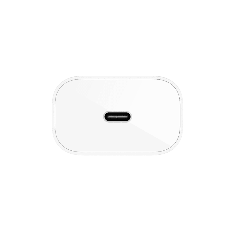 Belkin 25w Wall Charger w-cable USB-C to USB-C PPS - White