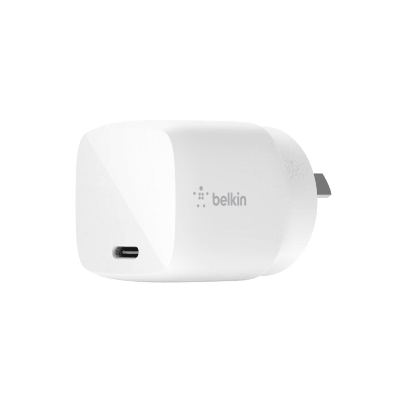 Belkin 30W USB-C Charger Universally Compatible - White