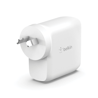 Thumbnail for Belkin BOOSTCHARGE Dual USB-C GaN Wall Charger 68W Universally - White