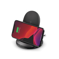 Thumbnail for Belkin BoostCharge Wireless 15W Charging Stand Universally Compatible - Black